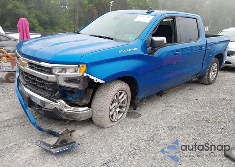 2022 Chevrolet Silverado 1500 4Wd Standard Bed Lt z USA, uszkodzony, nr VIN 1GCPDDEK9NZ615217